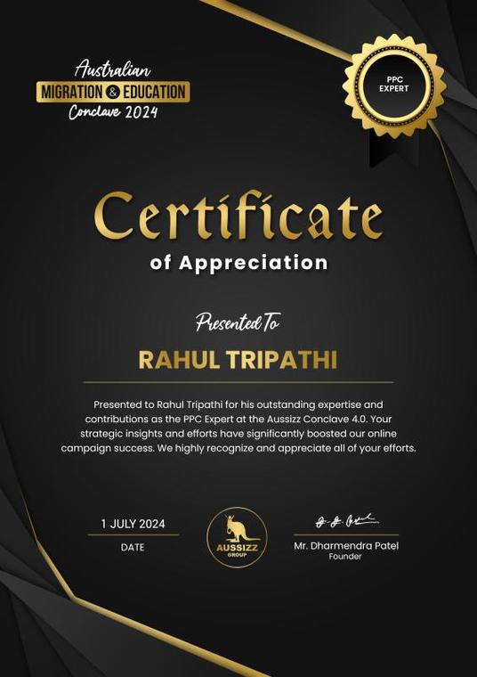 Aussizz Conclave — PPC Expert Recognition