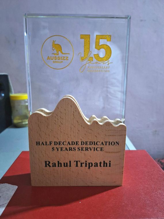 Aussizz Group — 5 Years Service Dedication