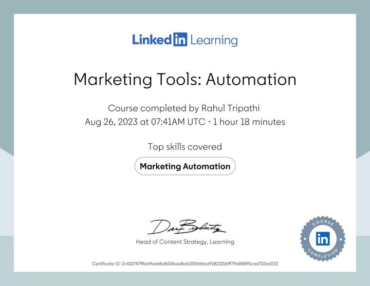 Marketing Tools: Automation